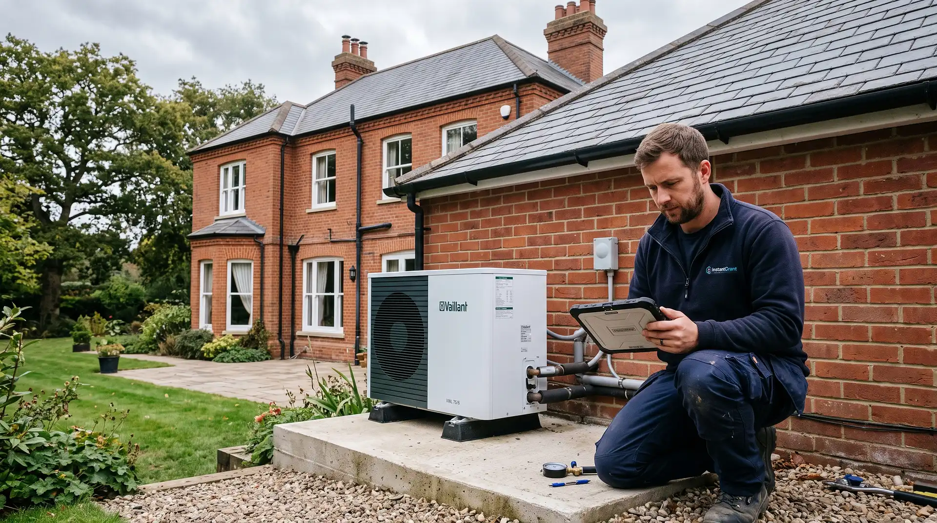 Illustration for the guide: Air Source Heat Pump UK 2026