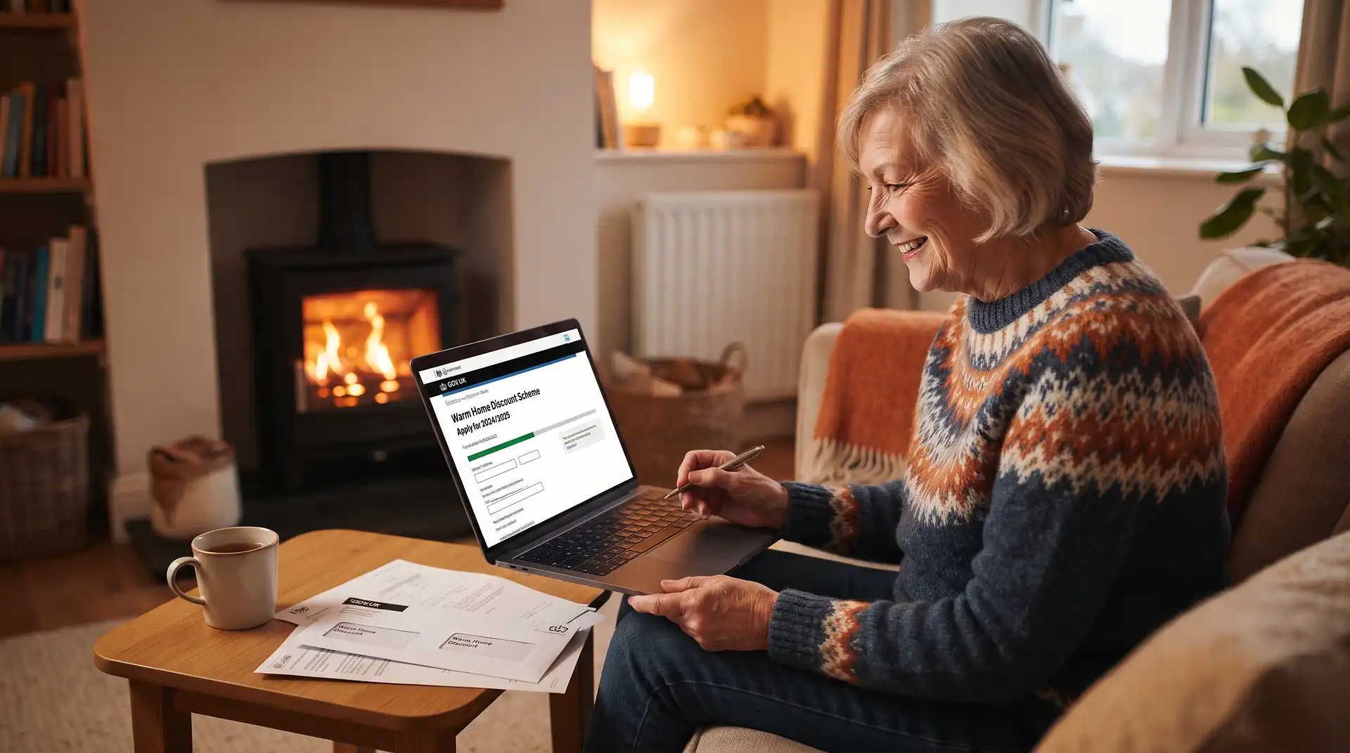 Illustration for the guide: How to Apply for the £150 Warm Home Discount